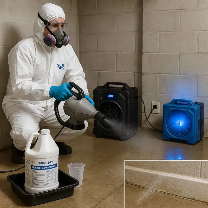 Sanitization and Odor Removal process in Duboistown, PA
