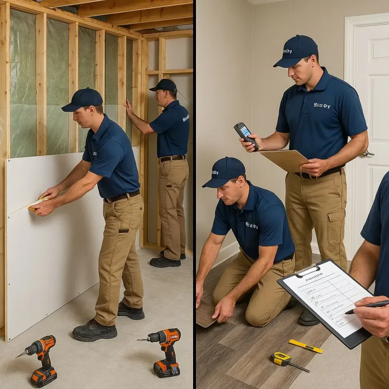 Repairs and Reconstruction process in Duboistown, PA