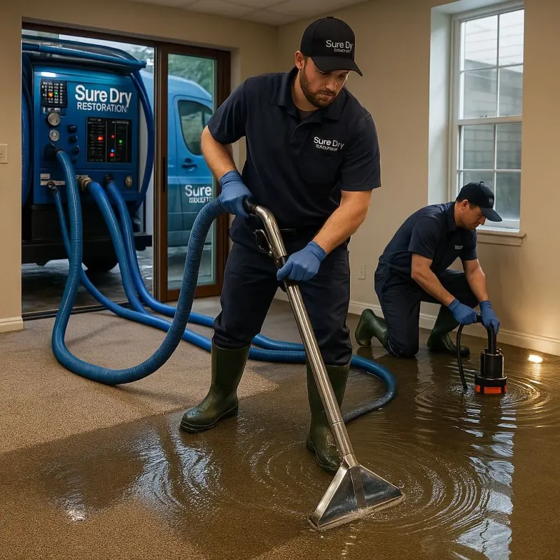 Water Extraction and Removal process in Duboistown, PA